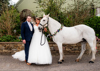 BRIDE & GROOM PORTRAITS - WELLBEING FARM WEDDING, BOLTON, GREATER MANCHESTER