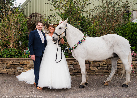 BRIDE & GROOM PORTRAITS - WELLBEING FARM WEDDING, BOLTON, GREATER MANCHESTER