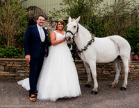 BRIDE & GROOM PORTRAITS - WELLBEING FARM WEDDING, BOLTON, GREATER MANCHESTER