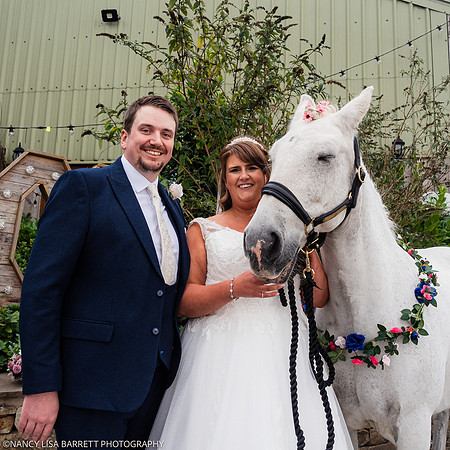 BRIDE & GROOM PORTRAITS - WELLBEING FARM WEDDING, BOLTON, GREATER MANCHESTER