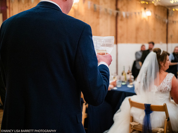 SPEECHES AND ROOM - WELLBEING FARM WEDDING, BOLTON, GREATER MANCHESTER