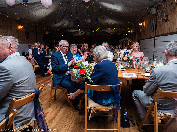 SPEECHES AND ROOM - WELLBEING FARM WEDDING, BOLTON, GREATER MANCHESTER