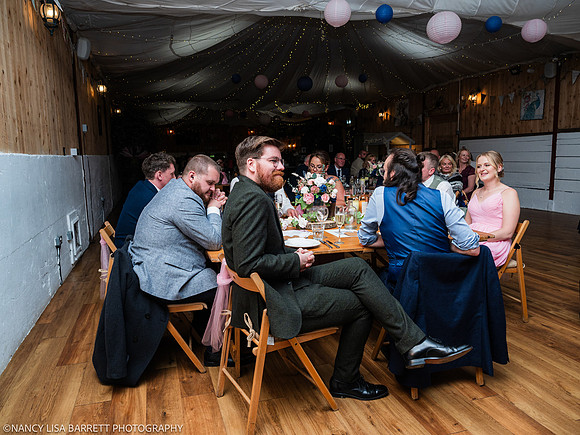 SPEECHES AND ROOM - WELLBEING FARM WEDDING, BOLTON, GREATER MANCHESTER