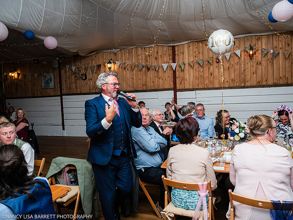 SPEECHES AND ROOM - WELLBEING FARM WEDDING, BOLTON, GREATER MANCHESTER
