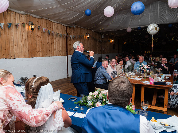SPEECHES AND ROOM - WELLBEING FARM WEDDING, BOLTON, GREATER MANCHESTER