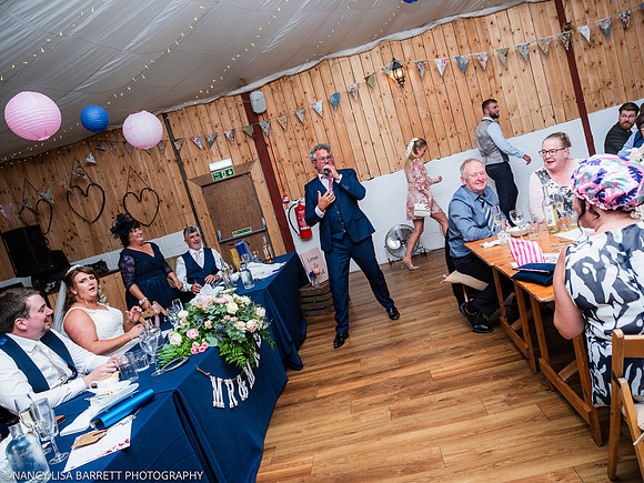 SPEECHES AND ROOM - WELLBEING FARM WEDDING, BOLTON, GREATER MANCHESTER