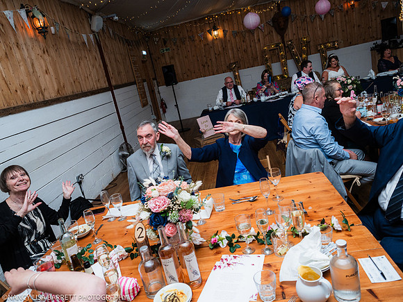 SPEECHES AND ROOM - WELLBEING FARM WEDDING, BOLTON, GREATER MANCHESTER