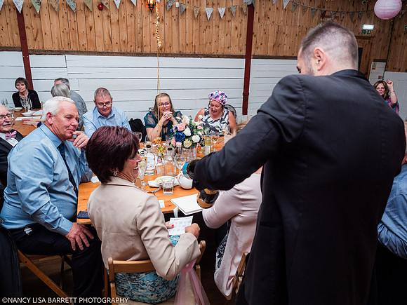 SPEECHES AND ROOM - WELLBEING FARM WEDDING, BOLTON, GREATER MANCHESTER