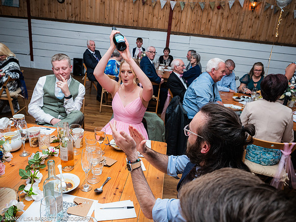 SPEECHES AND ROOM - WELLBEING FARM WEDDING, BOLTON, GREATER MANCHESTER