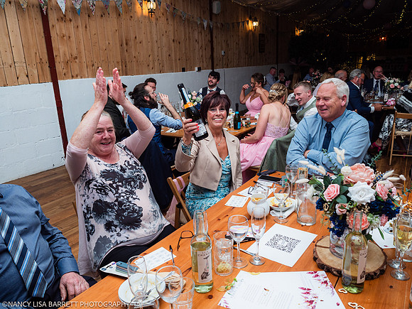 SPEECHES AND ROOM - WELLBEING FARM WEDDING, BOLTON, GREATER MANCHESTER