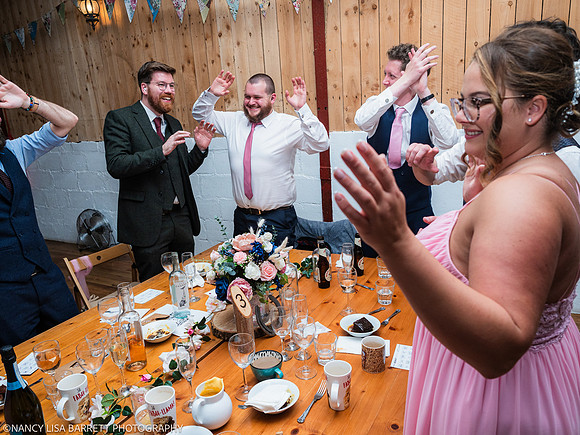 SPEECHES AND ROOM - WELLBEING FARM WEDDING, BOLTON, GREATER MANCHESTER