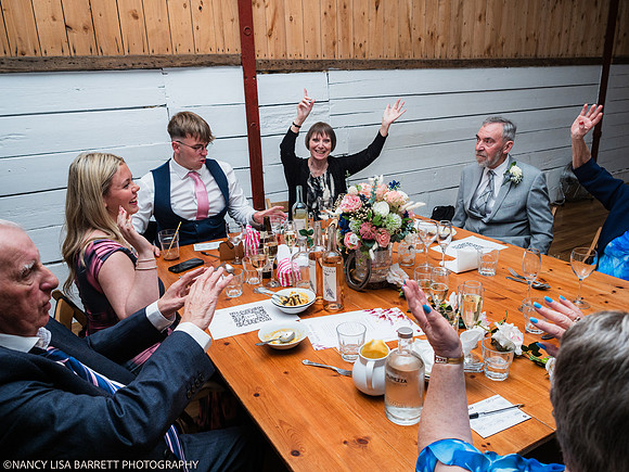 SPEECHES AND ROOM - WELLBEING FARM WEDDING, BOLTON, GREATER MANCHESTER