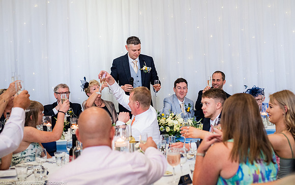 WEDDING SPEECHES AT THE LANCASTER HOUSE HOTEL, BAILRIGG, LANCASTER, LANCASHIRE
