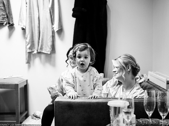 GIRLS GET READY AT BEESTON MANOR WEDDING