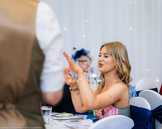 WEDDING SPEECHES AT THE LANCASTER HOUSE HOTEL, BAILRIGG, LANCASTER, LANCASHIRE