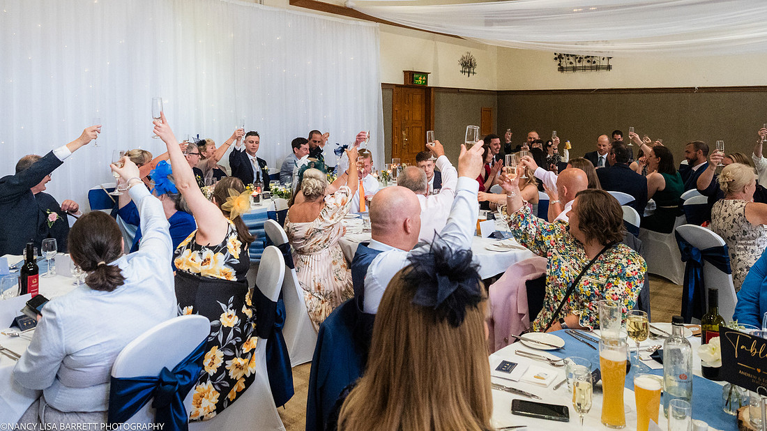 WEDDING SPEECHES AT THE LANCASTER HOUSE HOTEL, BAILRIGG, LANCASTER, LANCASHIRE