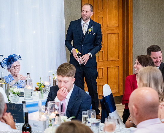WEDDING SPEECHES AT THE LANCASTER HOUSE HOTEL, BAILRIGG, LANCASTER, LANCASHIRE