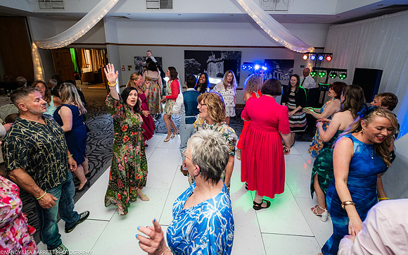 WEDDING CAKE AND DANCE AT THE LANCASTER HOUSE HOTEL, BAILRIGG, LANCASTER, LANCASHIRE