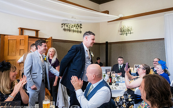 WEDDING SPEECHES AT THE LANCASTER HOUSE HOTEL, BAILRIGG, LANCASTER, LANCASHIRE