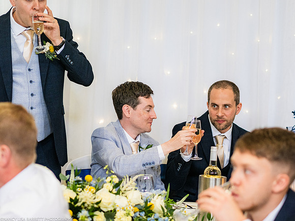 WEDDING SPEECHES AT THE LANCASTER HOUSE HOTEL, BAILRIGG, LANCASTER, LANCASHIRE