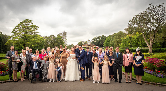 MESNES PARK WEDDING, THE LODGE, WIGAN, LANCASHIRE