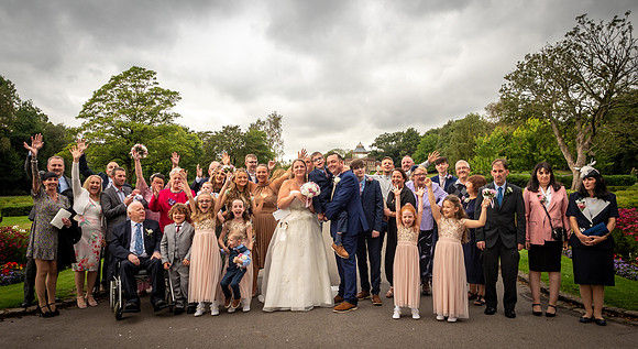 MESNES PARK WEDDING, THE LODGE, WIGAN, LANCASHIRE