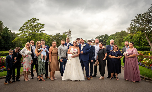 MESNES PARK WEDDING, THE LODGE, WIGAN, LANCASHIRE