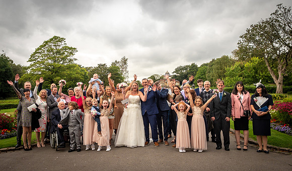 MESNES PARK WEDDING, THE LODGE, WIGAN, LANCASHIRE