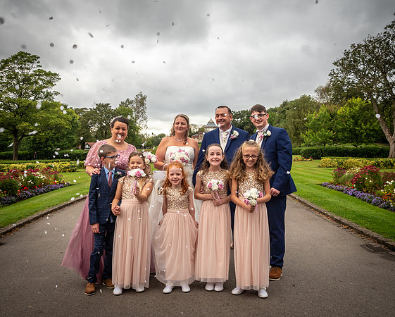 MESNES PARK WEDDING, THE LODGE, WIGAN, LANCASHIRE