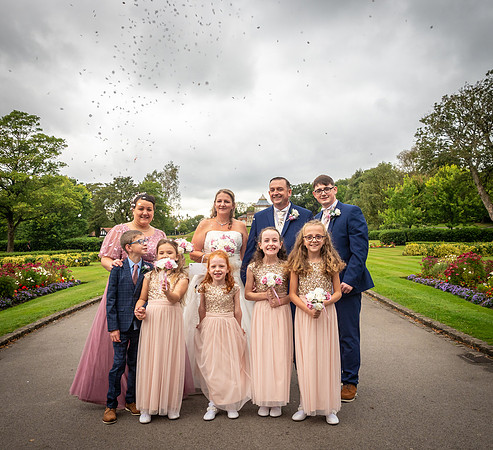 MESNES PARK WEDDING, THE LODGE, WIGAN, LANCASHIRE