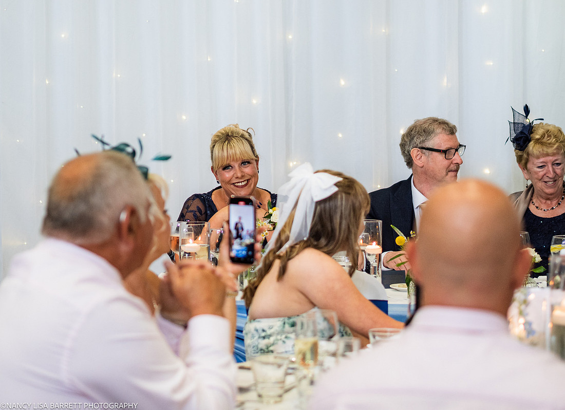 WEDDING SPEECHES AT THE LANCASTER HOUSE HOTEL, BAILRIGG, LANCASTER, LANCASHIRE