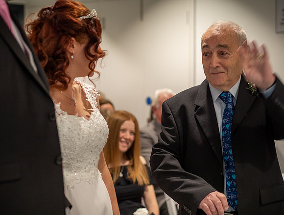 MESNES PARK WEDDING, OCT 21, LANCASHIRE