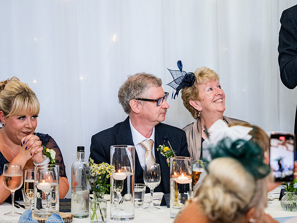 WEDDING SPEECHES AT THE LANCASTER HOUSE HOTEL, BAILRIGG, LANCASTER, LANCASHIRE