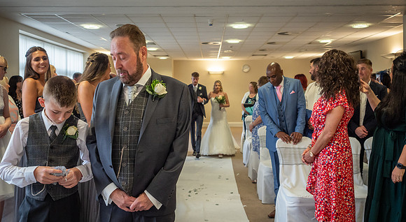 LEIGH SPORTS VILLAGE WEDDING, LEIGH, LANCASHIRE.