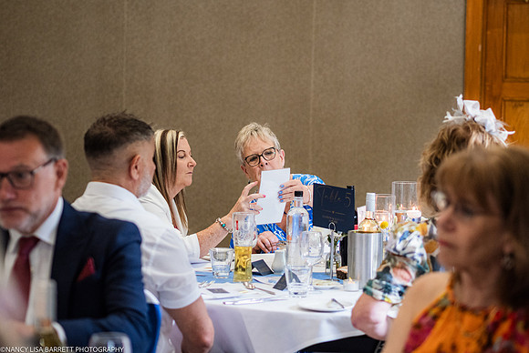 WEDDING SPEECHES AT THE LANCASTER HOUSE HOTEL, BAILRIGG, LANCASTER, LANCASHIRE