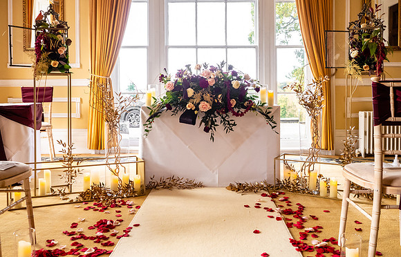 SHAW HILL HOTEL WEDDING, CHORLEY, LANCASHIRE - NOV 2021