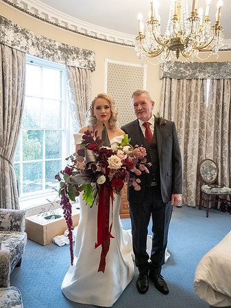 SHAW HILL HOTEL WEDDING, CHORLEY, LANCASHIRE - NOV 2021
