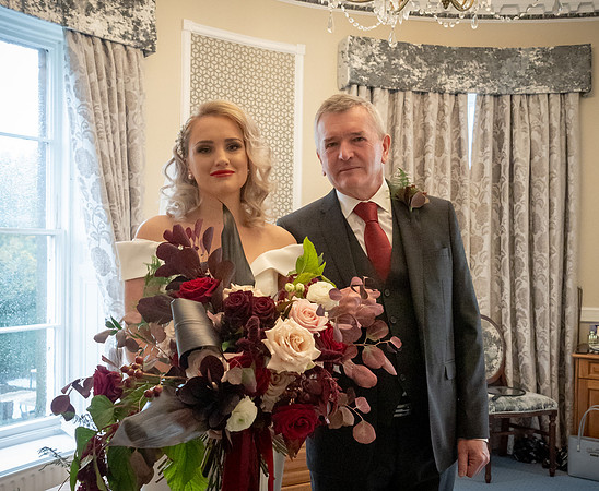 SHAW HILL HOTEL WEDDING, CHORLEY, LANCASHIRE - NOV 2021