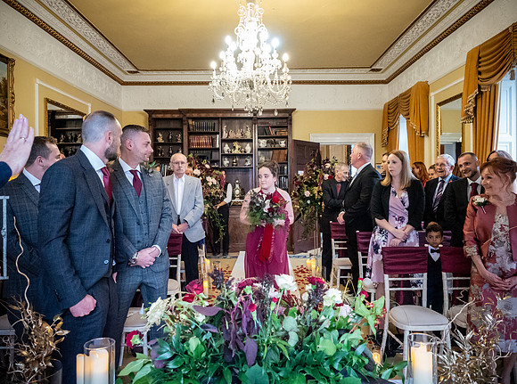 SHAW HILL HOTEL WEDDING, CHORLEY, LANCASHIRE - NOV 2021