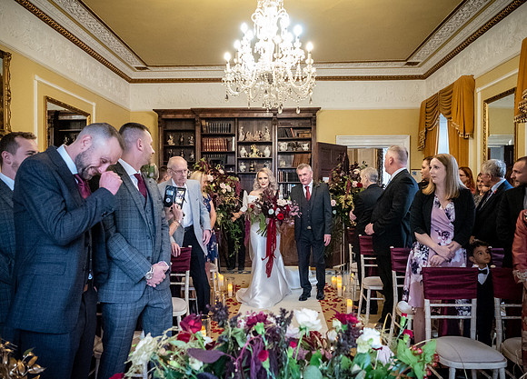 SHAW HILL HOTEL WEDDING, CHORLEY, LANCASHIRE - NOV 2021