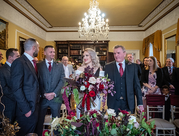 SHAW HILL HOTEL WEDDING, CHORLEY, LANCASHIRE - NOV 2021