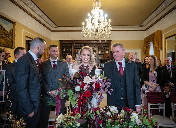 SHAW HILL HOTEL WEDDING, CHORLEY, LANCASHIRE - NOV 2021