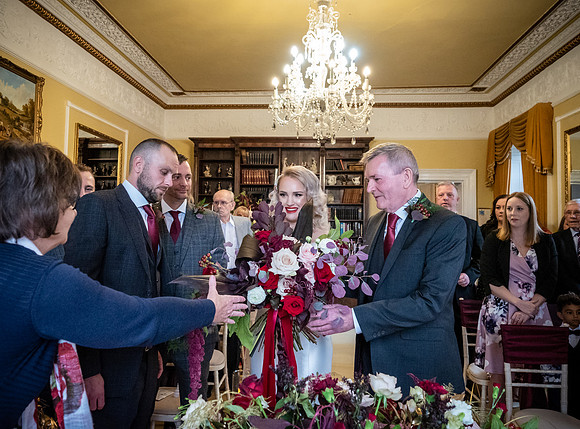 SHAW HILL HOTEL WEDDING, CHORLEY, LANCASHIRE - NOV 2021