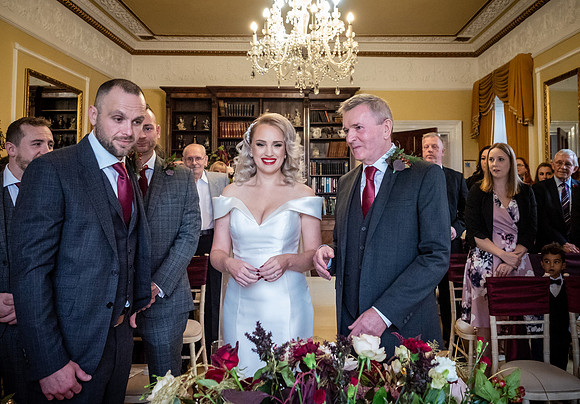 SHAW HILL HOTEL WEDDING, CHORLEY, LANCASHIRE - NOV 2021