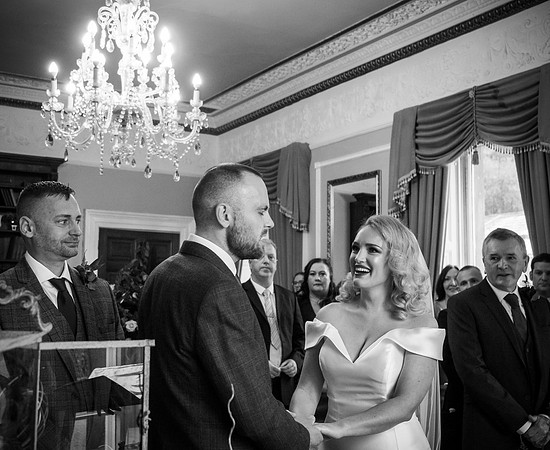 SHAW HILL HOTEL WEDDING, CHORLEY, LANCASHIRE - NOV 2021