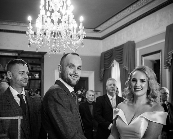SHAW HILL HOTEL WEDDING, CHORLEY, LANCASHIRE - NOV 2021