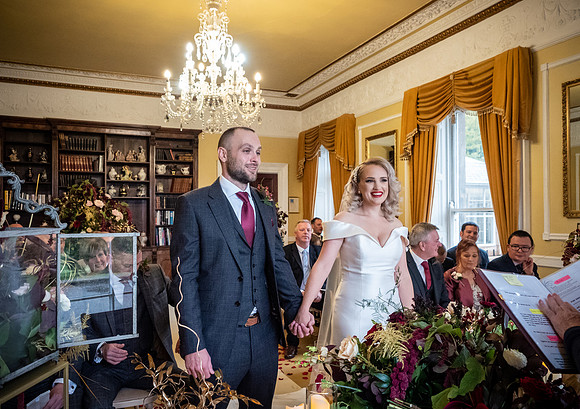 SHAW HILL HOTEL WEDDING, CHORLEY, LANCASHIRE - NOV 2021