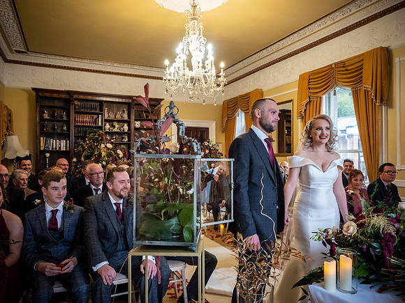 SHAW HILL HOTEL WEDDING, CHORLEY, LANCASHIRE - NOV 2021