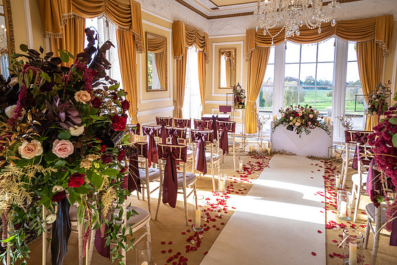 SHAW HILL HOTEL WEDDING, CHORLEY, LANCASHIRE - NOV 2021