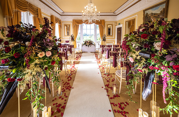 SHAW HILL HOTEL WEDDING, CHORLEY, LANCASHIRE - NOV 2021